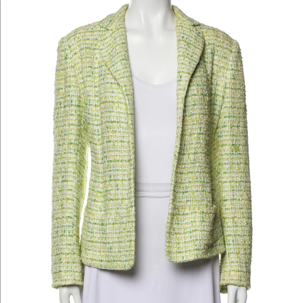 AGNONA Tweed Evening Jacket